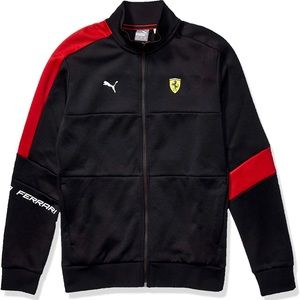 PUMA Mens Scuderia Ferrari T7 Track Jacket